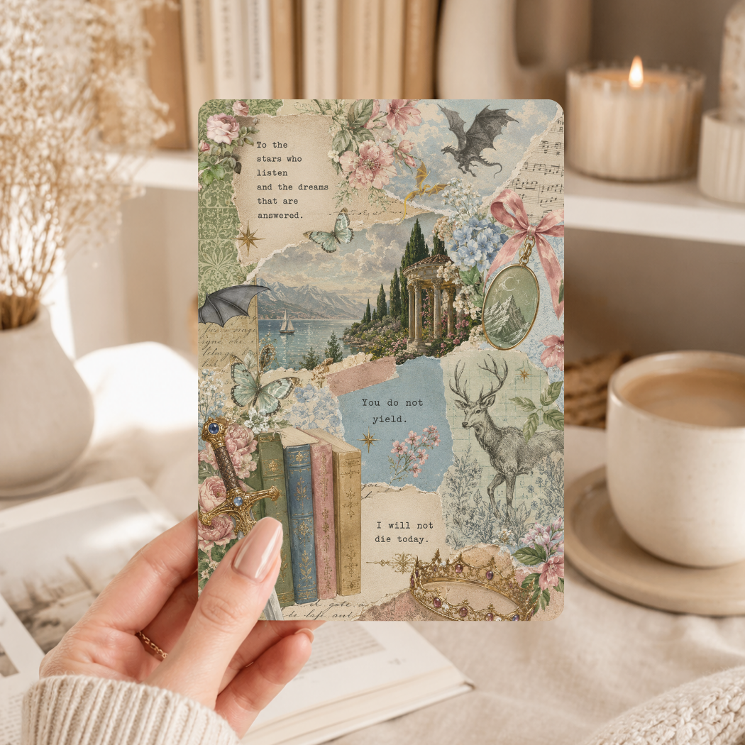 ACOTAR TOG Fourth Wing Kindle Insert