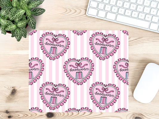 Book Worm Mouse Pad
