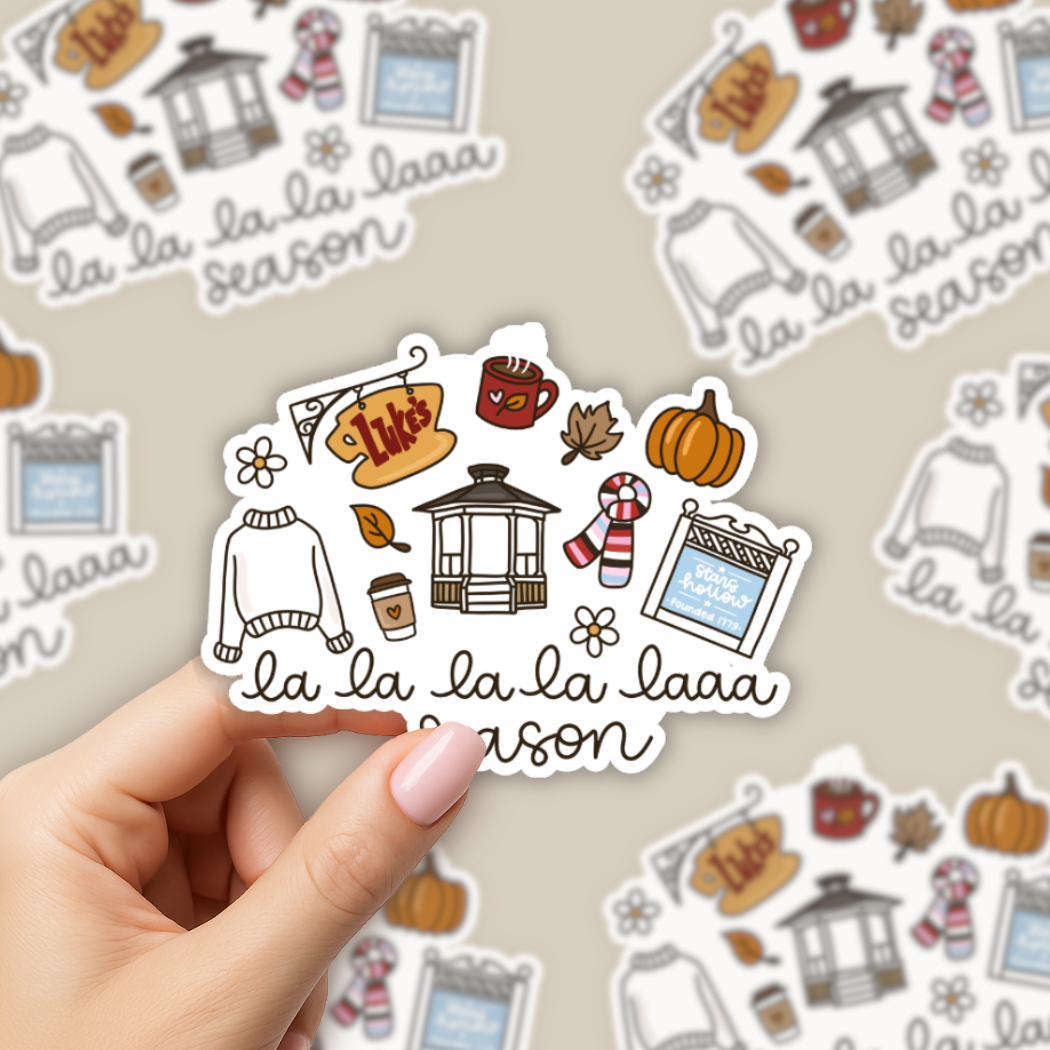 La La La La Laaa Season Sticker