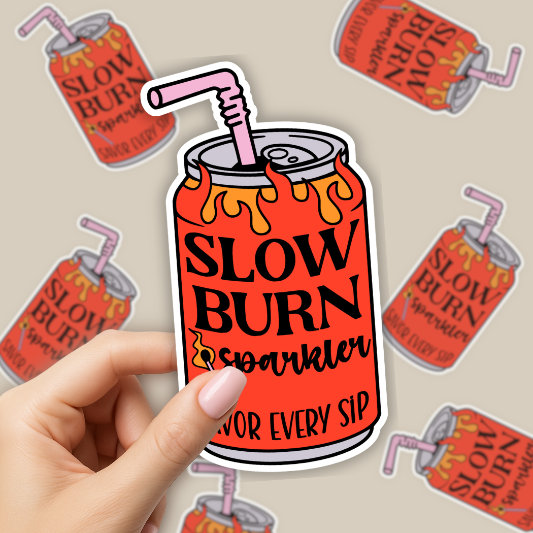 Soda Pop Sticker - Slow Burn