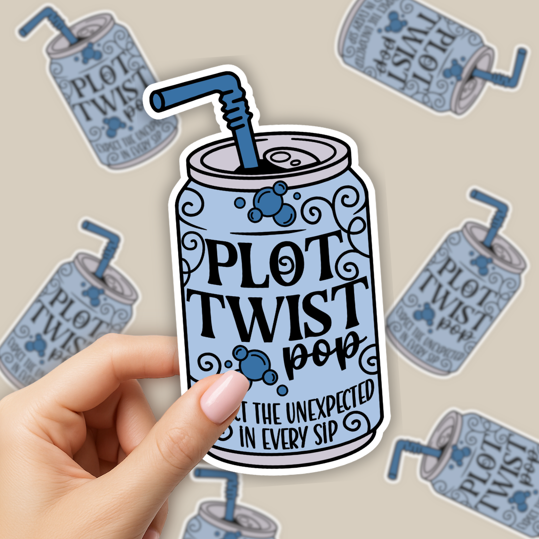Soda Pop Sticker - Plot Twist