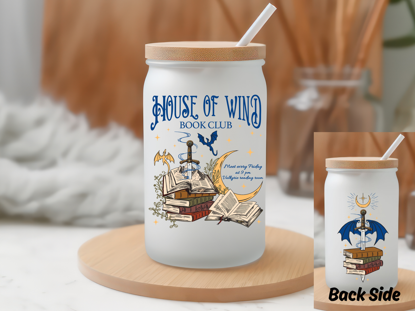 House of Wind 16oz Glass Can