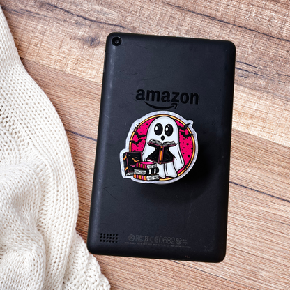 Bookish Ghost - Magnetic Grip for E-Readers and Phones