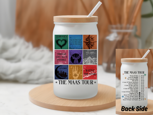 SJM Tour 16oz Glass Can