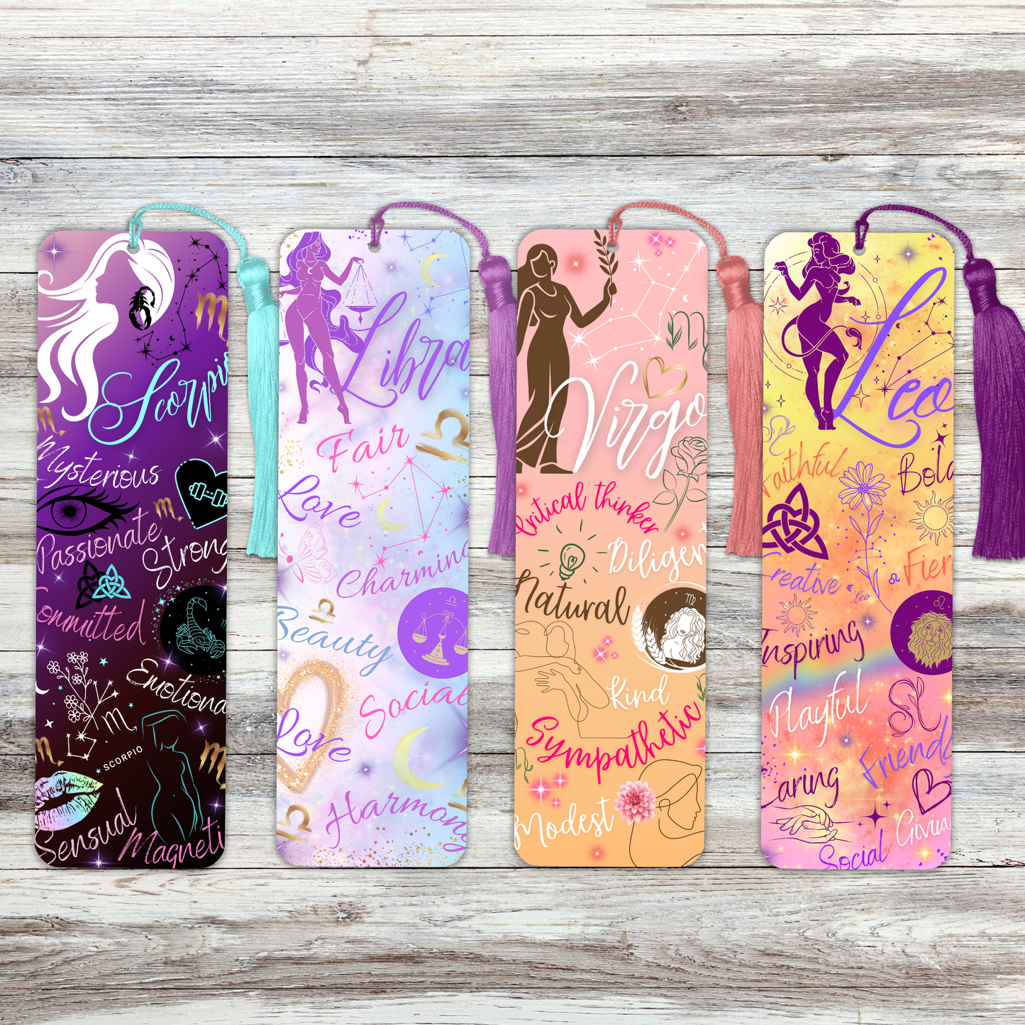 Zodiac Sign Metal Bookmarks