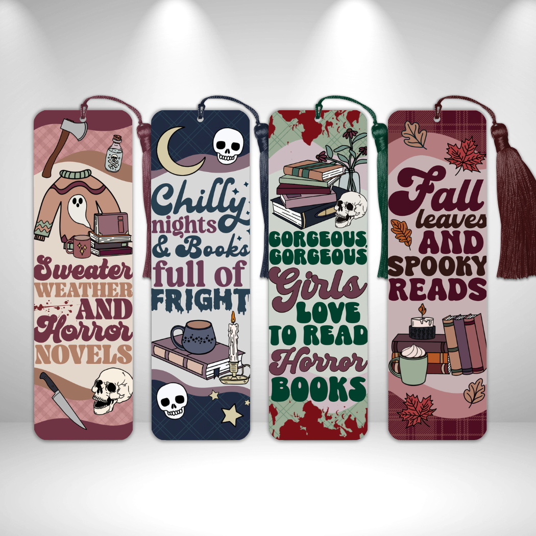 Horror Reader Metal Bookmarks
