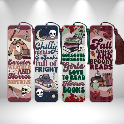 Horror Reader Metal Bookmarks