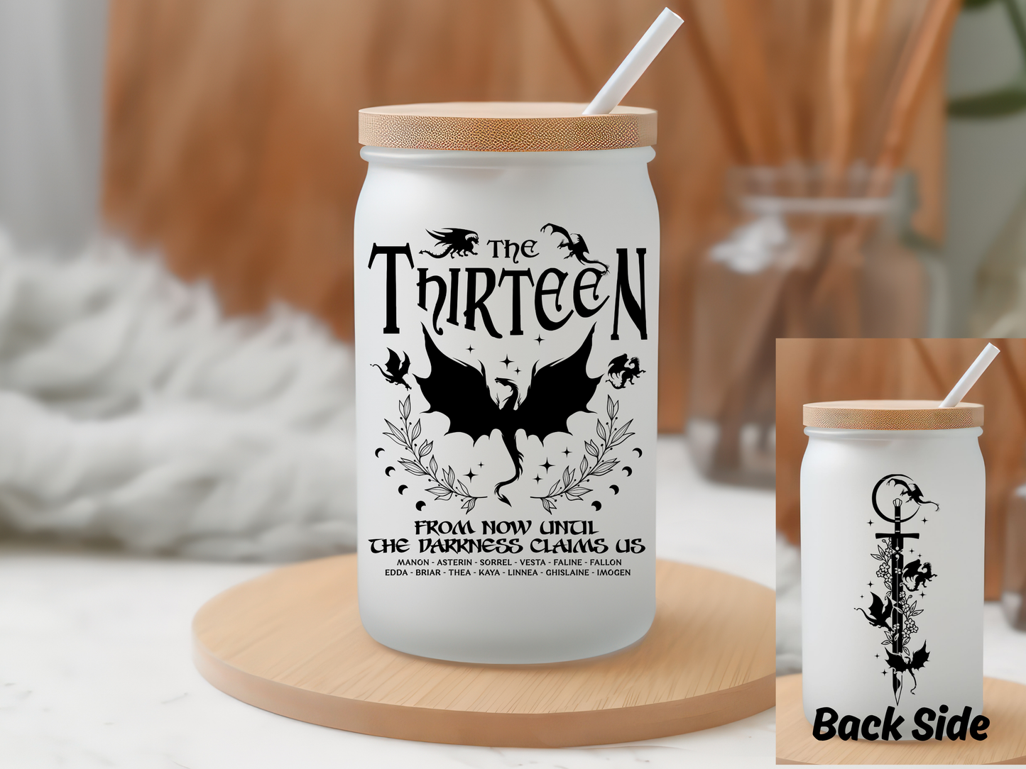 The Thirteen 16oz Glass Can