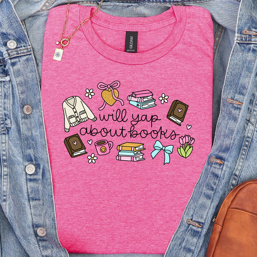 Will Yap About Books T-Shirt