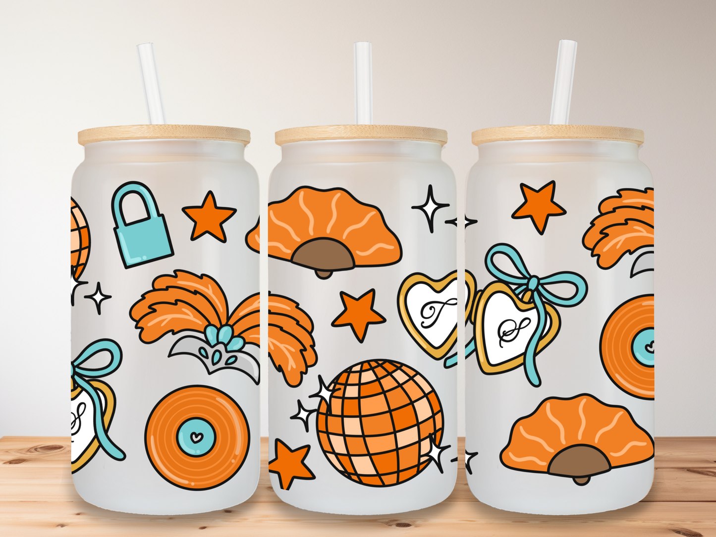 Showgirl 16oz Glass Can