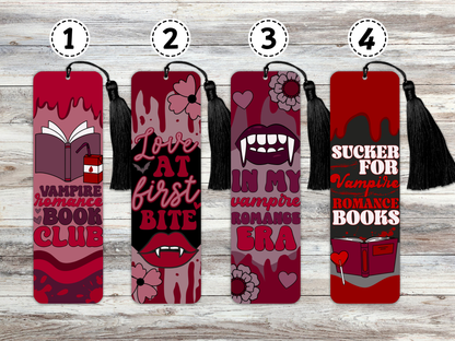 Vampire Romance Metal Bookmarks