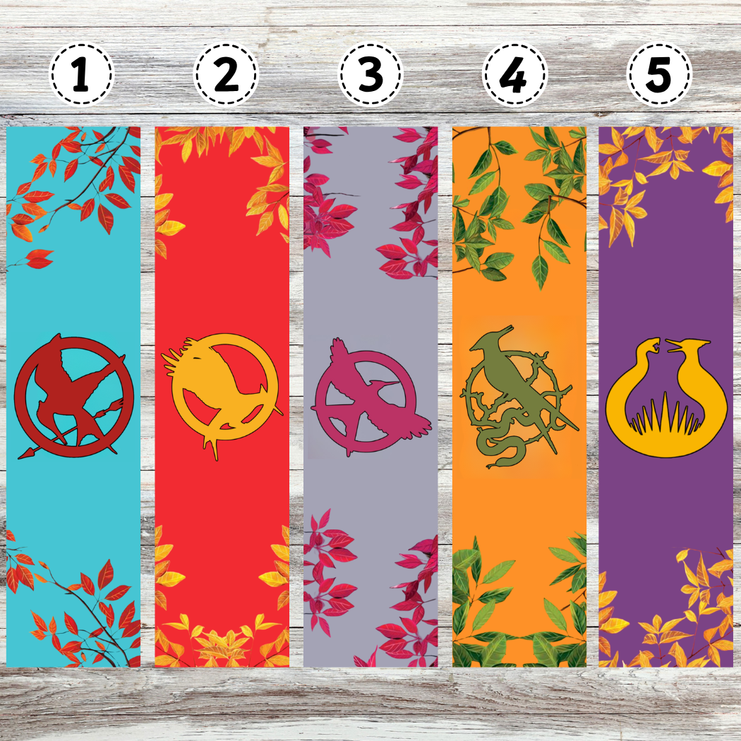 Hunger Games Metal Bookmarks