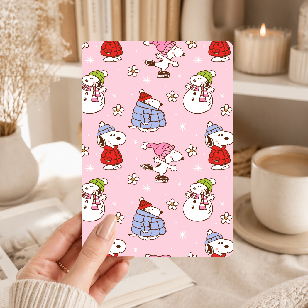 Snoopy Winter Kindle Insert