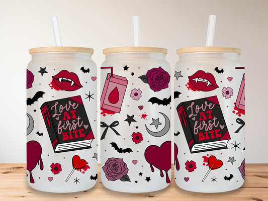 Vampire Romance 16oz Glass Can