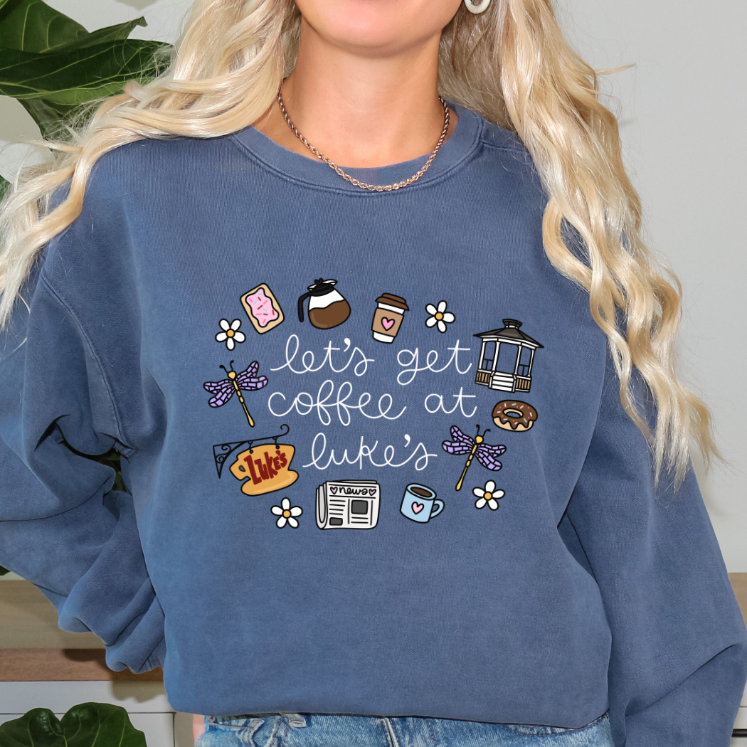 Lets get Coffee at Luke's Sweatshirt