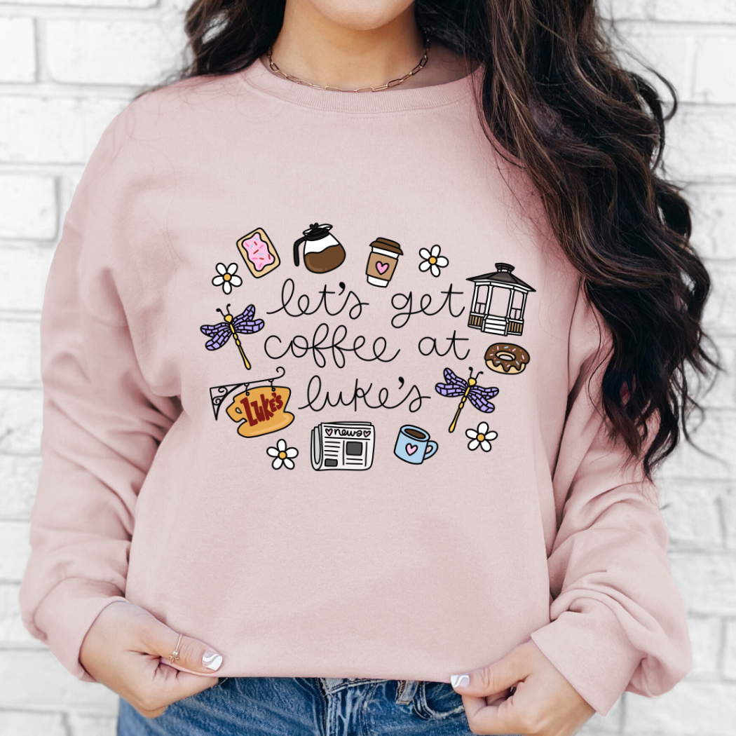 Lets get Coffee at Luke's Sweatshirt