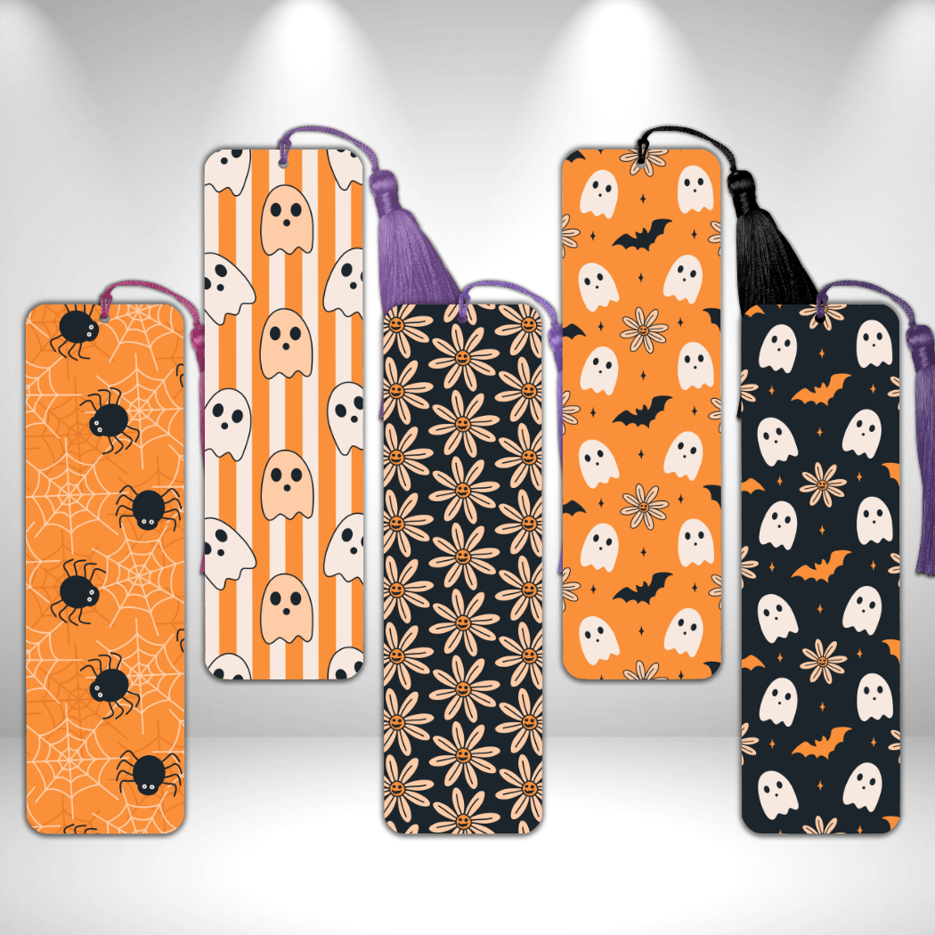 Halloween Metal Bookmarks