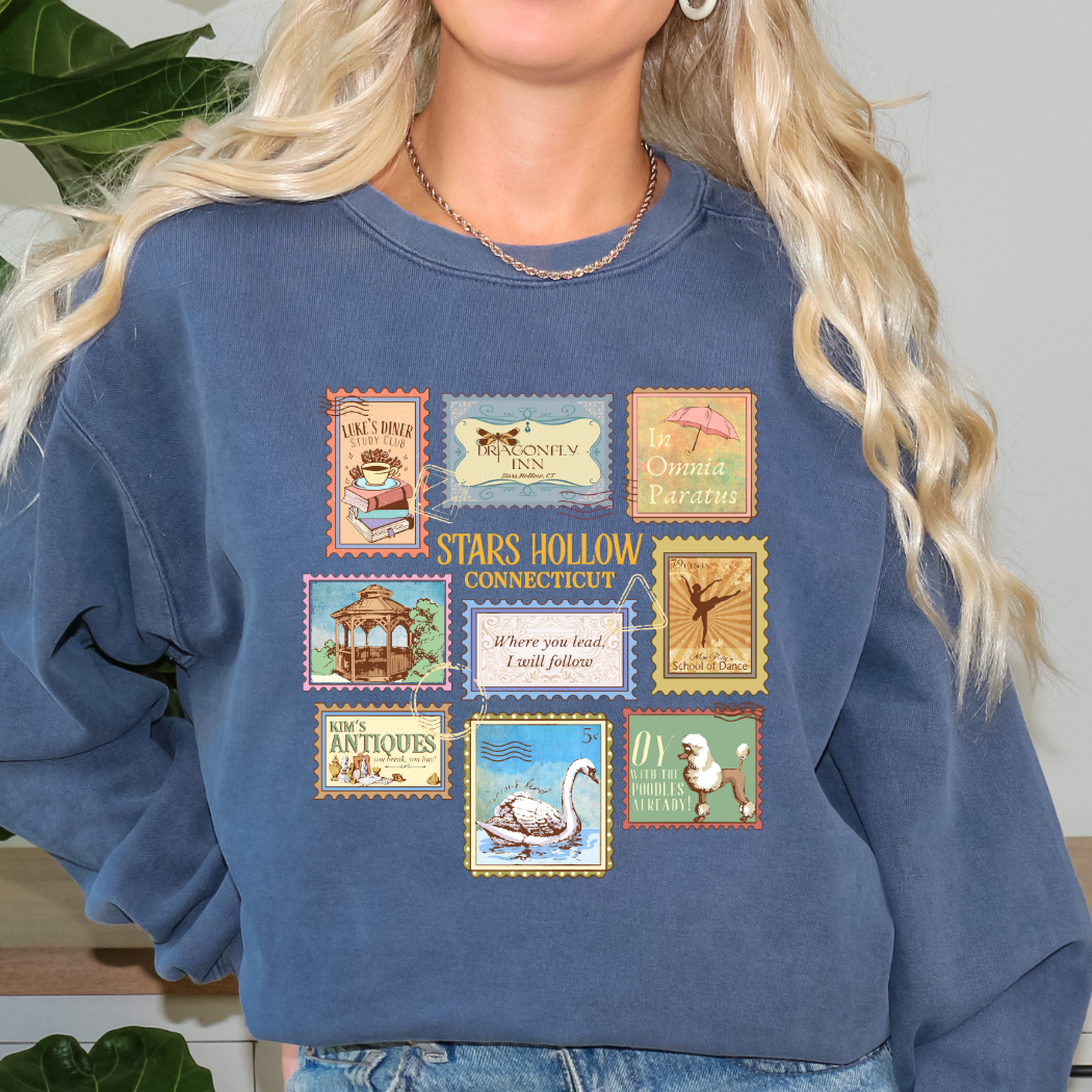 Stars Hollow Stamps Sweatshirt