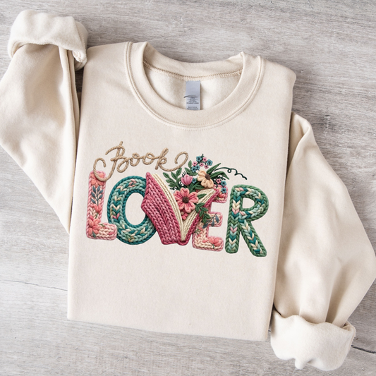 Book Lover Sweatshirt - Ivory (PRE-ORDER)