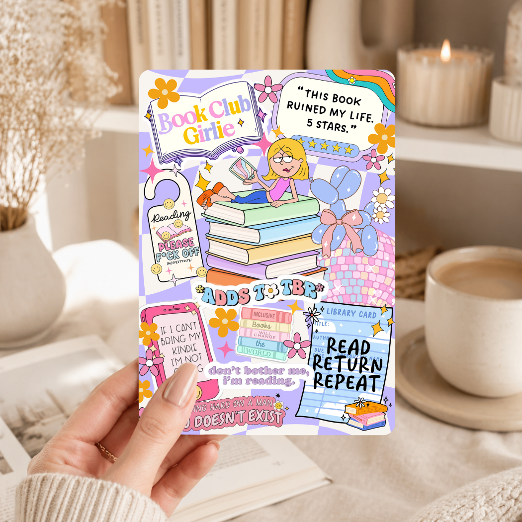 Lizzie - Book Club Girlie Kindle Insert