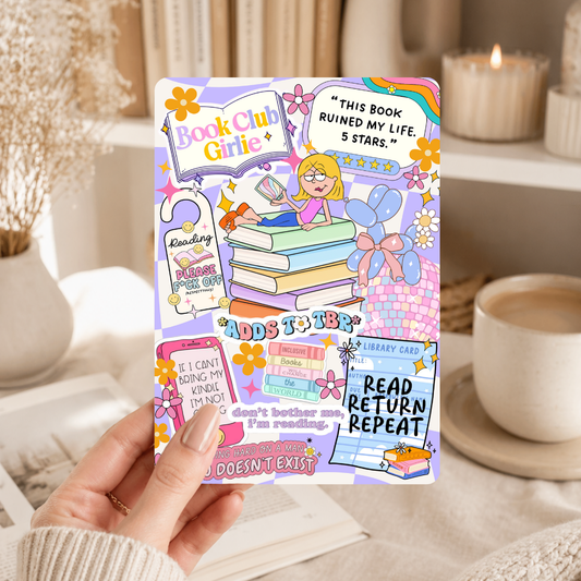 Lizzie - Book Club Girlie Kindle Insert