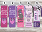Villain, Romantasy & Dragons Metal Bookmarks