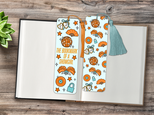 The Bookmark of a Showgirl Metal Bookmark