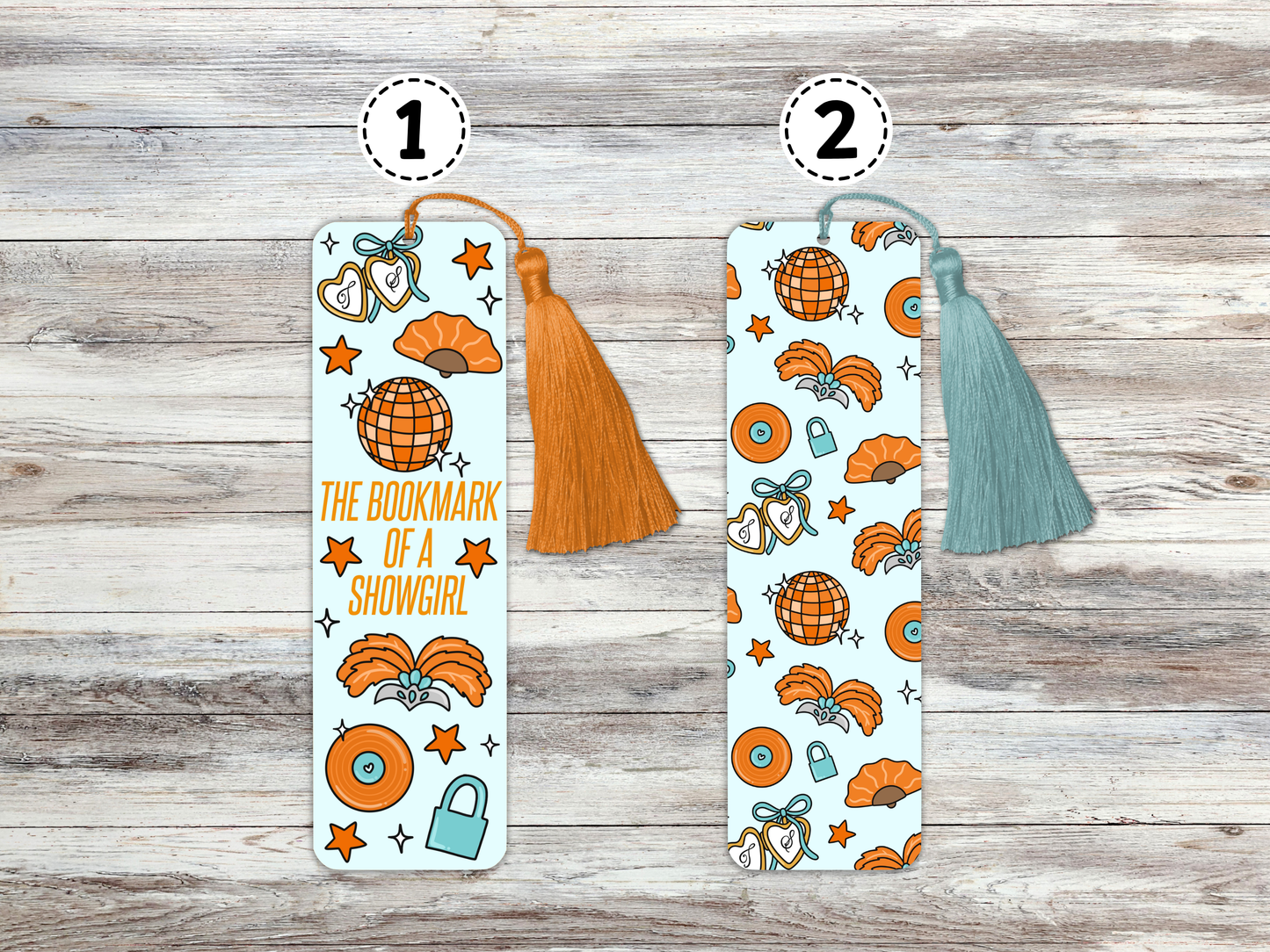 The Bookmark of a Showgirl Metal Bookmark