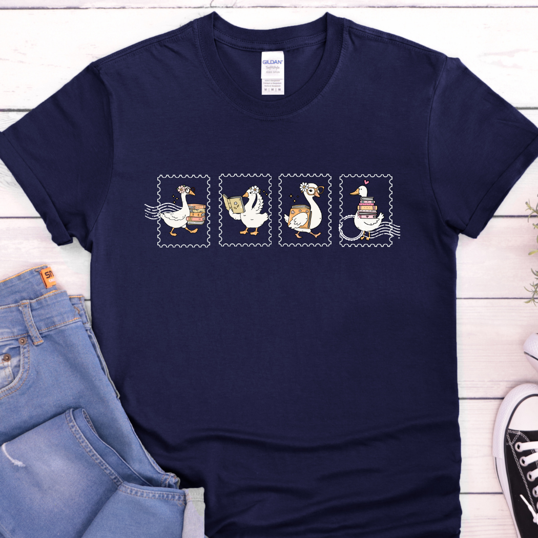Silly Goose Stamps T-Shirt