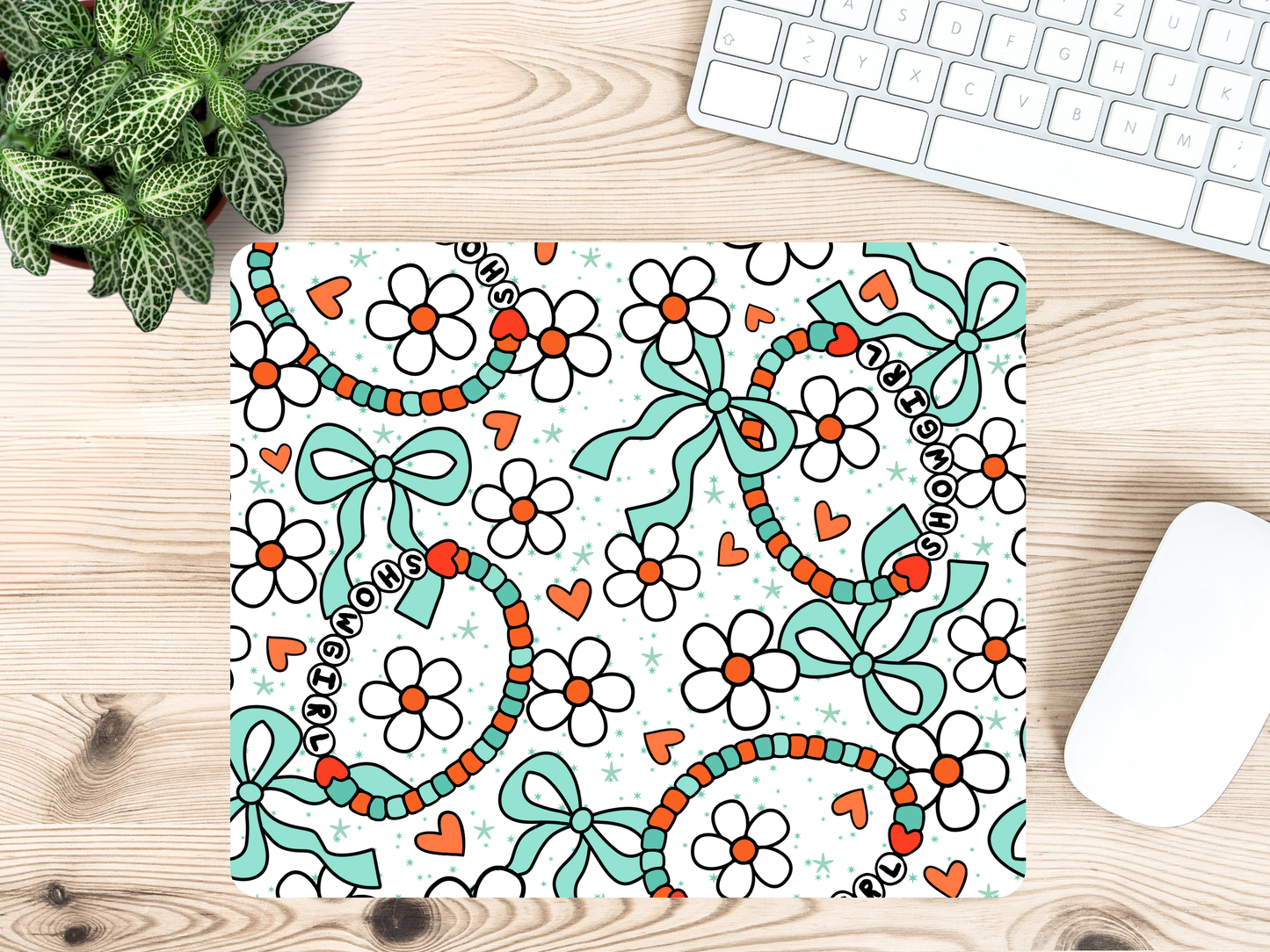 Showgirl Bracelets Mouse Pad