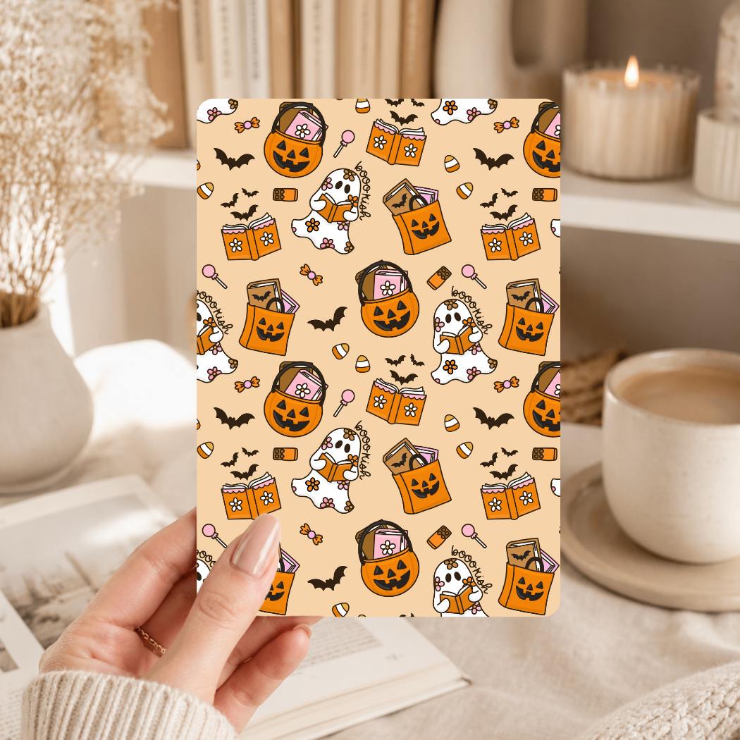Bookish Halloween Kindle Insert