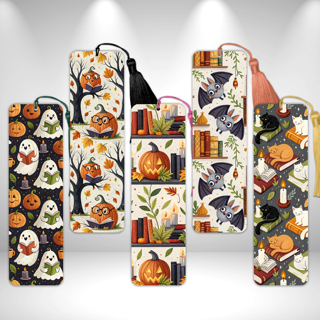 Halloween Metal Bookmarks