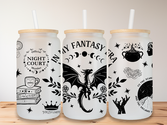 In My Fantasy Era 16oz Glass Can