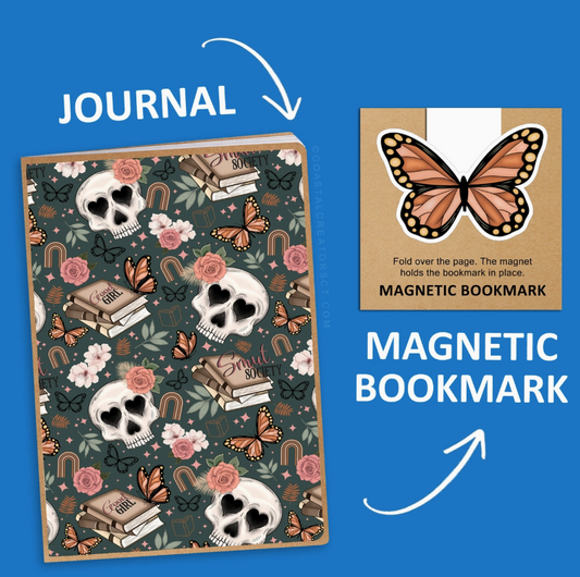 Smut Society Journal with Magnetic Bookmark