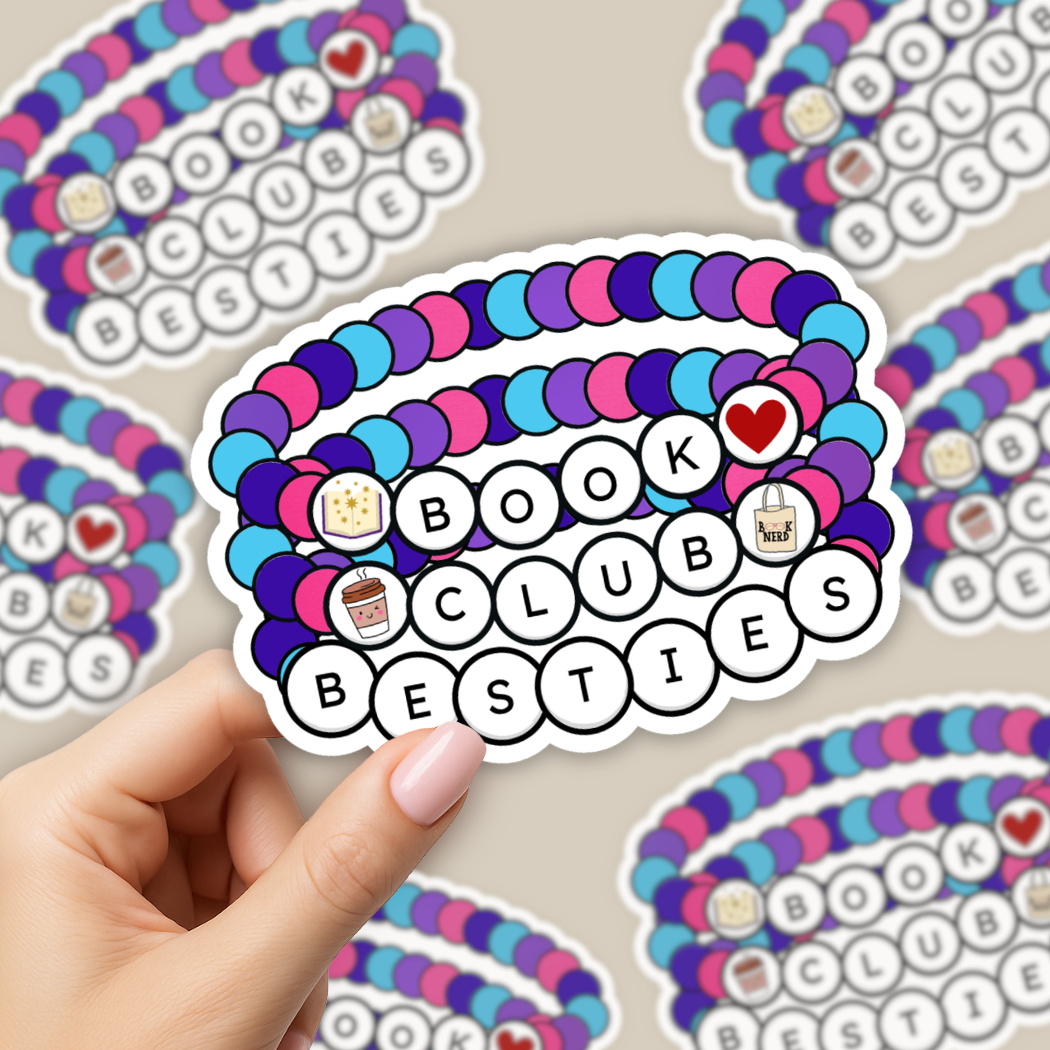 Book Club Bestie Sticker