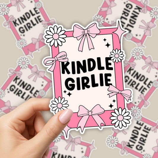 Kindle Girly Sticker