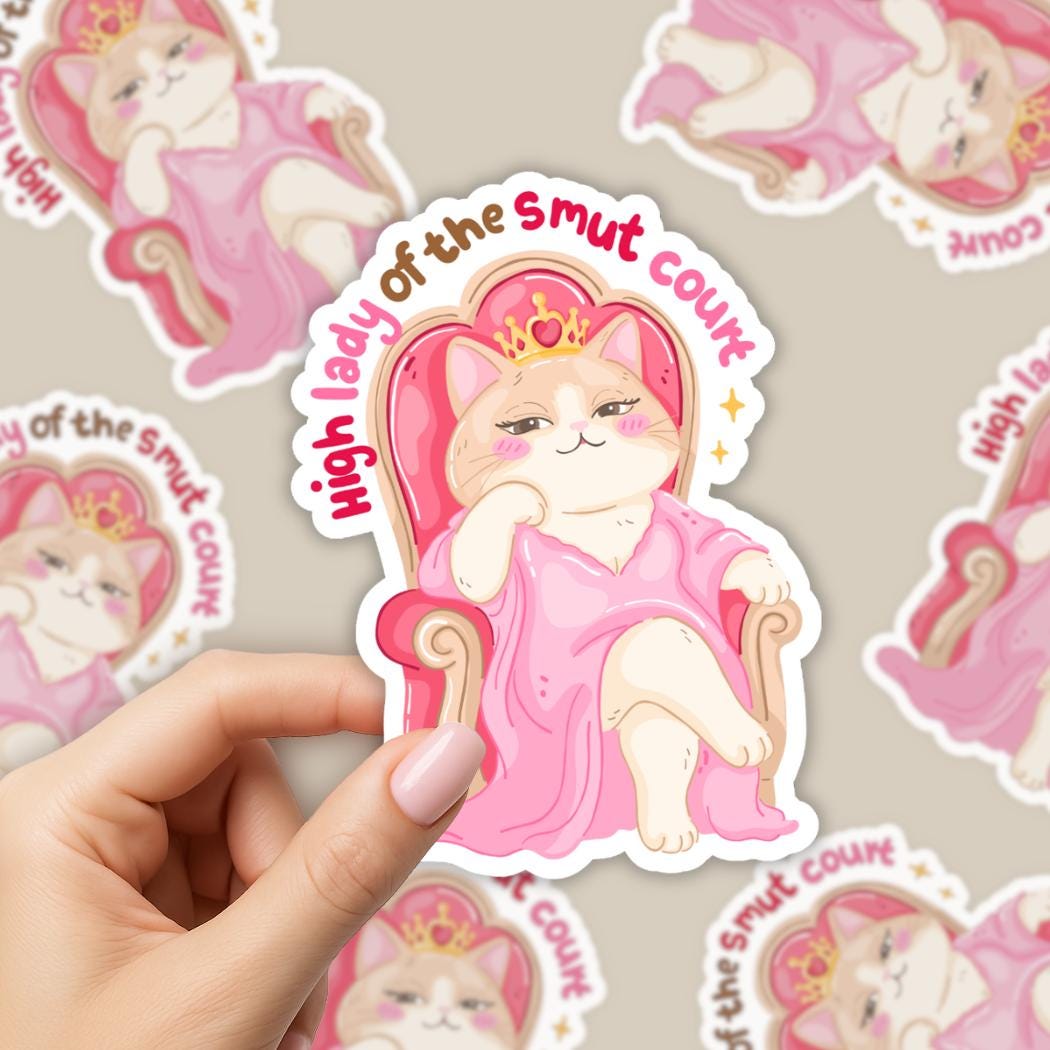 High Lady of the Smut Court Sticker