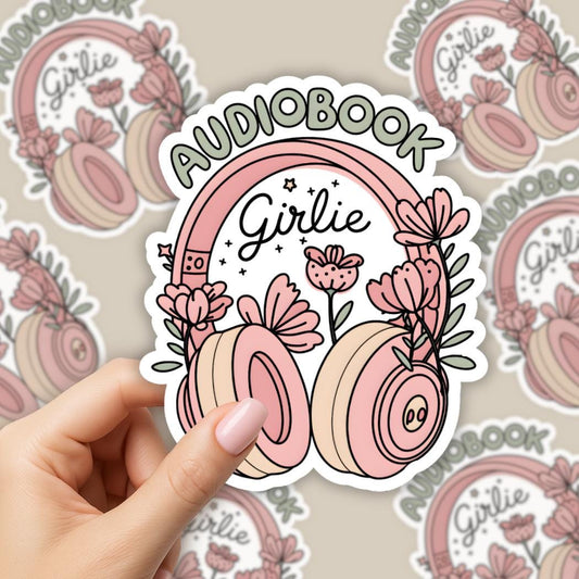 Audiobook Girlie Sticker