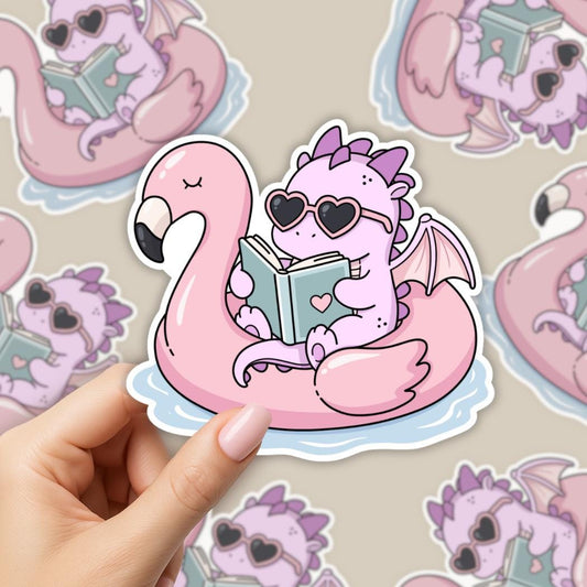 Summer Dragon Sticker