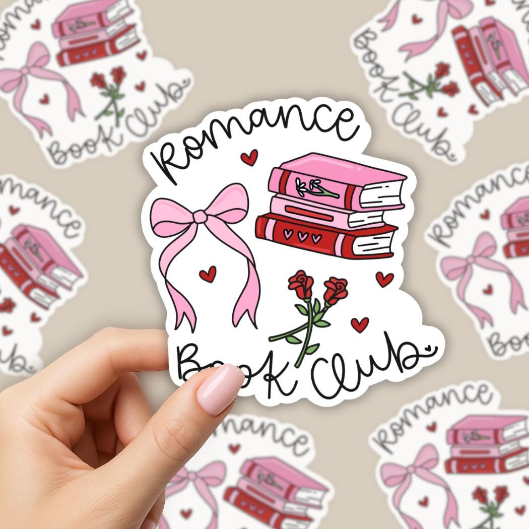 Romance Book Club Sticker